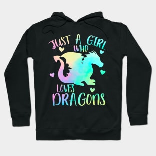 Just a girl who loves dragons Hoodie